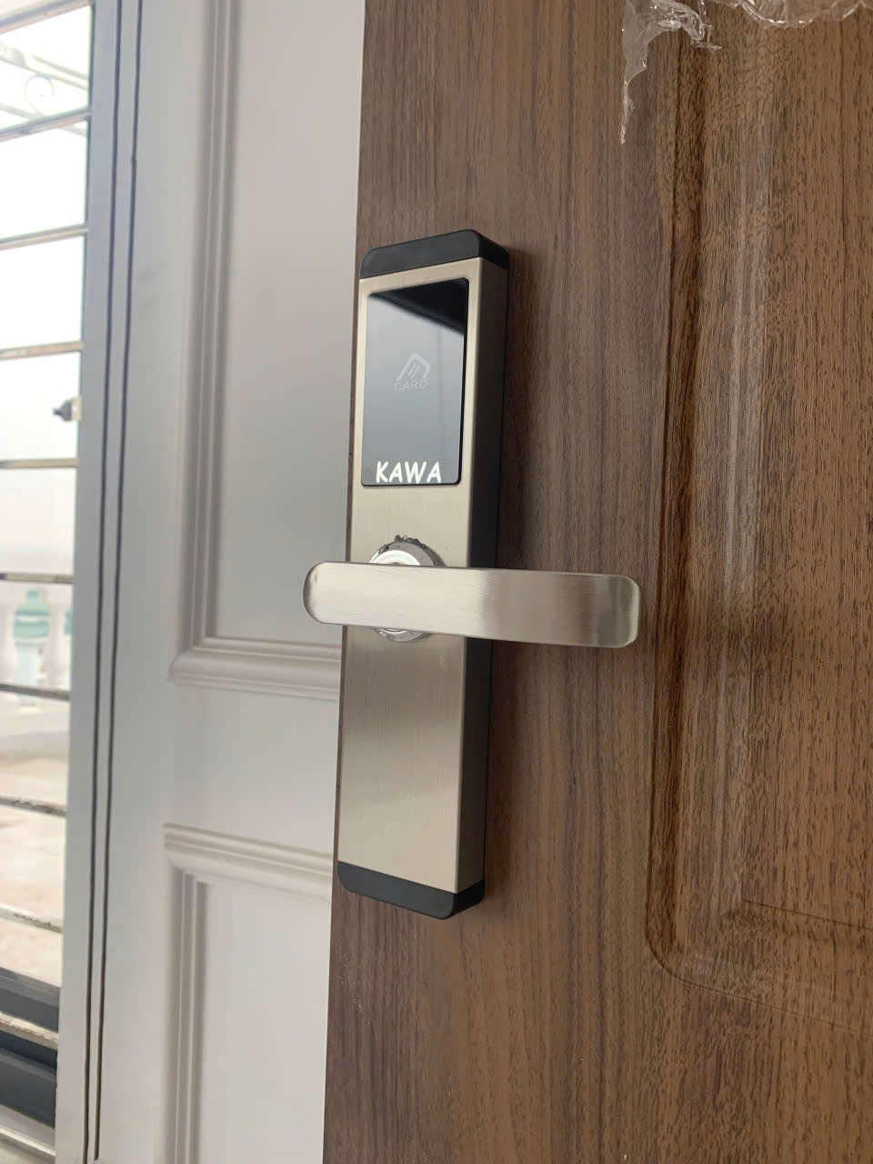 khóa thẻ từ khách sạn kawa KS805 bạc